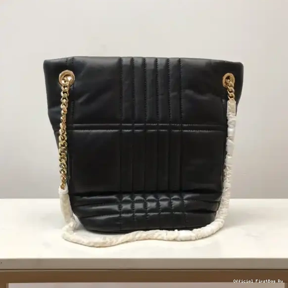 Official FirstBag Ru Lola Bucket Quilted Lambskin Bag Small BURBERRY 0519
